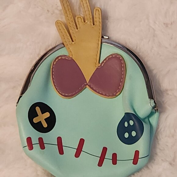Disney Handbags - Disney Lilo & Stitch Scrump Big Face Coin Bag/Loungefly Purse
